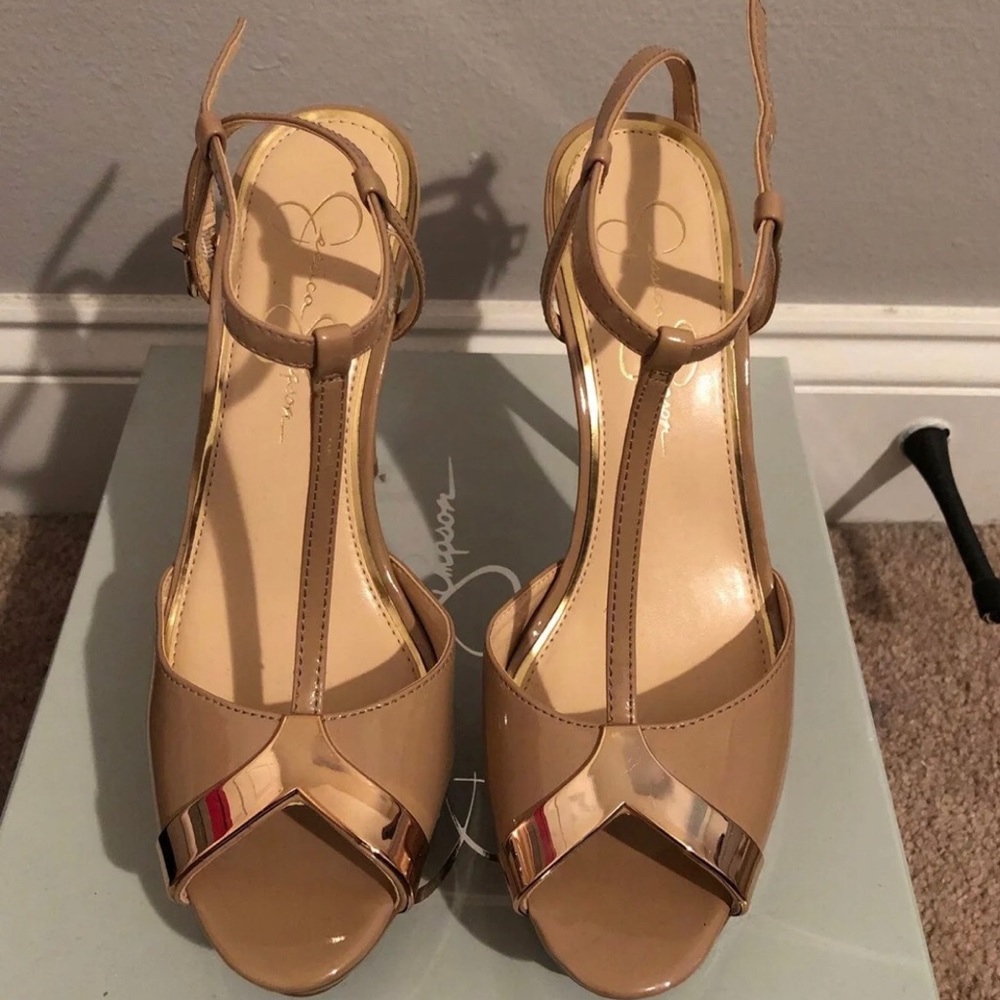 Jessica Simpson platform stiletto